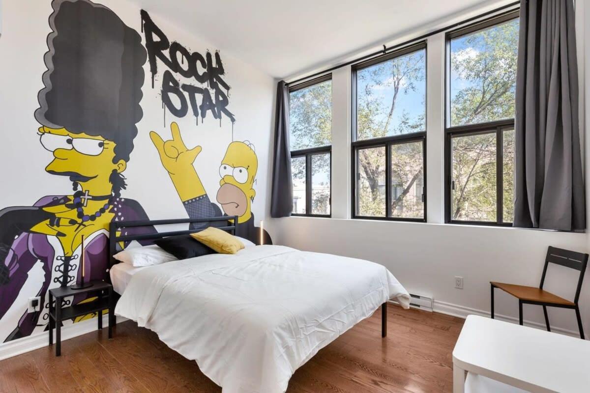 M11 The Simpsons Suite 3Br In The Heart Of Mtl Montreal Exterior photo